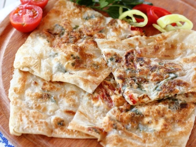 Kavurma Kaşarlı Gözleme